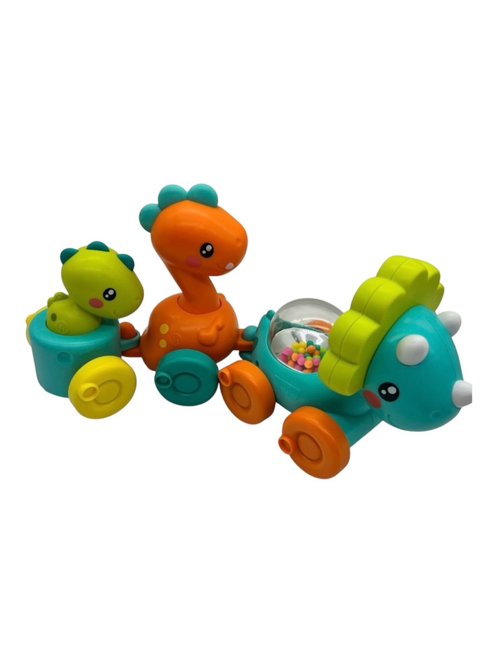 Fisher-Price Paradise Pals Dino Choo Choo Trio dinosaur push along toy 2020